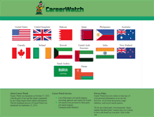 Tablet Screenshot of career-watch.info